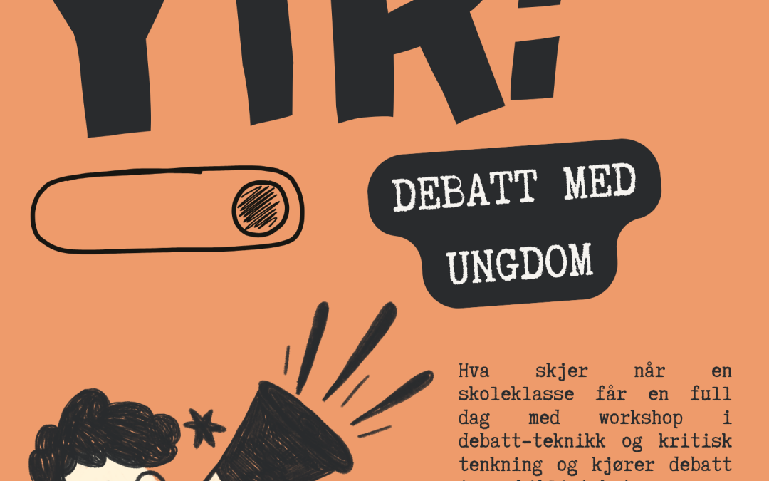 YTR! Pilotprosjekt med mål om å utvikle bibliotekene som debattarena